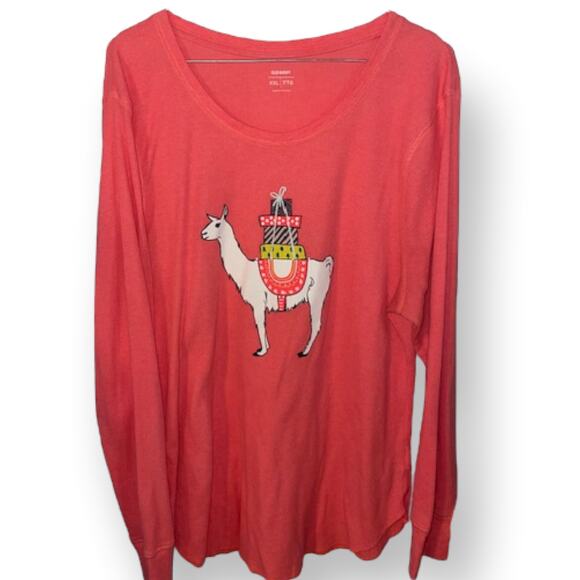 Old Navy Christmas Thermal Sz XXL in EUC - Picture 1 of 3